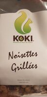 Noisettes décortiquées grillées