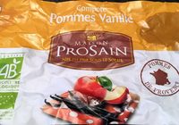Compote Pommes Vanille