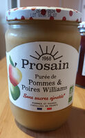Purée Pommes Poires Williams