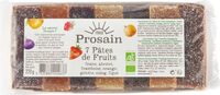 7 pâtes de fruits assorties