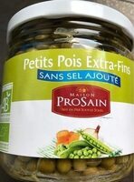 Petits Pois Extra-fins Sans Sel Ajouté