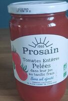 Tomates entières pelées