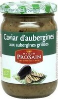 Caviar d'aubergines grillées