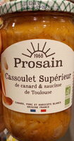 Cassoulet supérieur de canard et saucisse de Toulouse