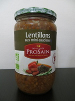 Lentillons aux mini-saucisses