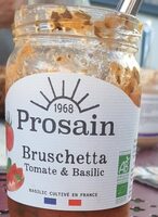 Bruschetta tomate et basilic
