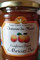 Confiture extra d'abricots bio