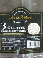 Galettes fraîches bretonnes