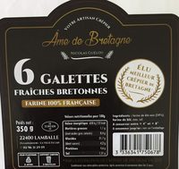 Galettes fraiches bretonnes