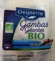 Gambas géantes bio