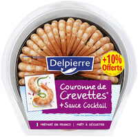 Couronne de crevettes sauce cocktail+ 10% Offert