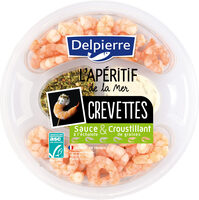 Crevettes Sauce & Graines - Apéritif de la mer