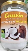 Huile vierge de noix de coco.