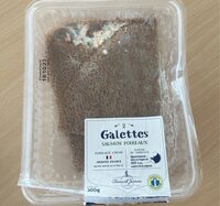 Galette saumon poireaux