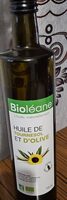 Huile de tournesol et d'olive bio