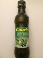 Préparation à l'Huile d'olive arôme Basilic Bio Cauvin