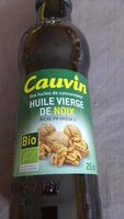 Huile vierge de noix bio