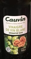 Vinaigre de vin blanc aromatisé noix