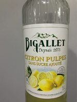 Citron pulpes