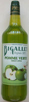 Sirop pomme verte