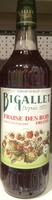 Sirop fraise des bois fruitée