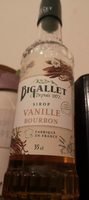 Sirop Vanille Bourbon