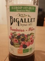 Sirop Framboise Mûre