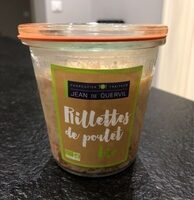 Rillettes de poulet bio