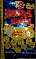 Monster Munch - goût jambon fromage
