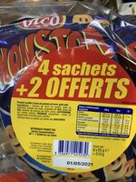 Monster Munch Salé (4+2 offerts)