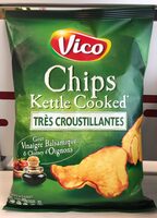 Chips Kettle Cooked goût vinaigre balsamique & chutney d'oignons