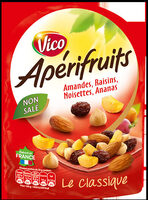 Apérifruits Le classique - Amandes, Raisins, Noisettes, Ananas