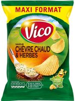 Chips saveur Chèvre Chaud & Herbes 360g