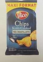 Chip Kettle Cooked 120g Sel de Mer