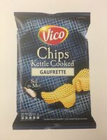 Chips Kettle Cooked Gaufrette Sel de Mer
