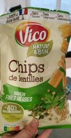 Chips de lentilles saveur fines herbes