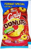Curly Donuts Noisette 2x100 g