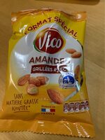 Amandes grillées à sec