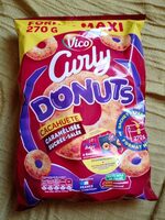 Curly Donuts cacahuète caramélisée sucrée-salée