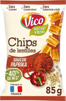 Chips de Lentilles Saveur Paprika