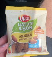 Amandes non grillées