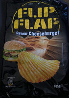 Chips cheesburger
