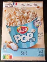 Pop corn salé