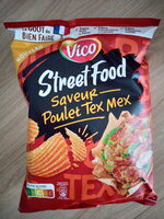 Street food saveur poulet tex mex