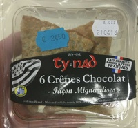 Crêpes Chocolat Façon Mignardises