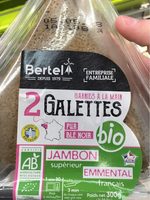 Galettes jambon emmental