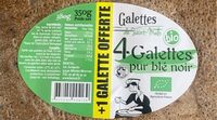 4 Galettes pur blé noir