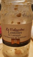 Lentilles du Lauragais à la saucisse de Toulouse