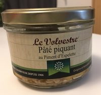 Pâté piquant au piment d'espelette
