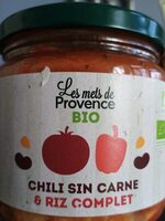 Chili sin carne